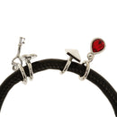 Magnetic DIY Charms Unisex PU Leather Bracelet Clasp Wrap Leather Bangle