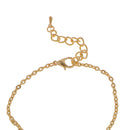 Fashion Cross Bracelet Bangle Chain Finger Ring Hand Crystal Chain Link Jewellery