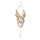 Fashion Simple Punk Golden Chains Anklet Tassel Foot Bracelet For Women