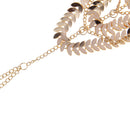 Fashion Simple Punk Golden Chains Anklet Tassel Foot Bracelet For Women