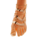 Fashion Simple Punk Golden Chains Anklet Tassel Foot Bracelet For Women
