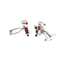 Music Drum Shape Cufflinks Wholesale Cufflinks Cuff Nails French Shirt for Men Gifts