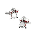 Music Drum Shape Cufflinks Wholesale Cufflinks Cuff Nails French Shirt for Men Gifts