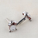 Music Drum Shape Cufflinks Wholesale Cufflinks Cuff Nails French Shirt for Men Gifts