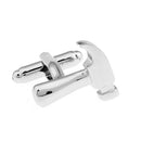 Mens Fashion Cuff Links Image Series Silver Hammer Pliers Shaped Cufflinks