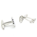 Mens Fashion Party Image Series Silver Bottle Cap Bottle Opener Shaped Cufflinks
