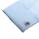 Mens Fashion Suit Cuff Links Silver Vintage Car Tractor Shaped Cufflinks