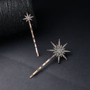 Fashipn Chic Girls Crystal Moon Star Set Rhinestone Hairpin Hair Clip Hair Accessories