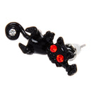 Lovely Cat Women Lady Black Cat Kitten Stud Earrings Ear Party Jewelry