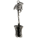 Memorial Jewelry Cap Boots Souvenir Cremation Urn Pendant