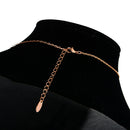 Fashion Long Chain Crystal Round Necklace Pendant for Women Girl