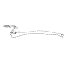 Elegant Water Drop Pendants Crystal Long Chain Pendants for Women Lady Antique Silver