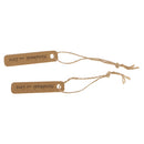 Handmade with Love Kraft Paper Gift Present Tags Labels Hanging Cards Pack of 100