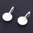 Unique Dazzling Galaxy Star Time Gem French Huggie Fashion Earrings Earhooks Jewelry