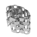 Lady Party Jewelry Hand Chain Punk Silver Antique Heavy Metal Dull Polish Bracelet
