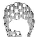 Lady Party Jewelry Hand Chain Punk Silver Antique Heavy Metal Dull Polish Bracelet