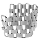 Lady Party Jewelry Hand Chain Punk Silver Antique Heavy Metal Dull Polish Bracelet