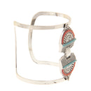 Adjustable Open Wide Turquoise Cuff Bangle Bracelet Punk Ethnic Jewelry