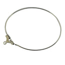 20pcs Bid Hoop Earring Hoop Earring DIY Jewelry Making - Silver