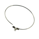 20pcs Bid Hoop Earring Hoop Earring DIY Jewelry Making - Silver