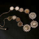 Womens Jewelry Sunflower Bib Statement Collar Charm Necklace