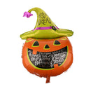 Halloween Party Foil Balloons Carnival Pumpkin Face Haunted House Decor