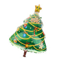 Large Decorated Christmas Tree Balloons Merry Christmas Home Party Accessory
