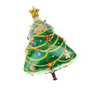 Large Decorated Christmas Tree Balloons Merry Christmas Home Party Accessory