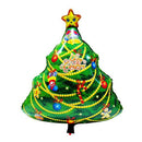 Large Decorated Christmas Tree Balloons Merry Christmas Home Party Accessory
