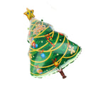 Large Decorated Christmas Tree Balloons Merry Christmas Home Party Accessory