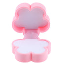 Cute Pink Flower Shape Earrings Ring Bangle Jewelry Gift Box Display Case Wedding Baby shower gift