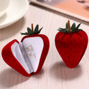 Small Strawberry Jewelry Box Wedding Party Earring Gift Trinket Accessory
