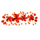 Vintage Plum Blossom Hairpins Hair Clips Bridal Wedding Romatic Headpiece