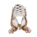 Large Ladies Acrylic Floral Flower Hair Claw Hair Accessories Leopard