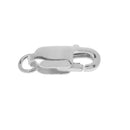 Single Circle 925 Sterling Silver Lobster Clasps Jewelry DIY Making