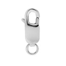 Single Circle 925 Sterling Silver Lobster Clasps Jewelry DIY Making