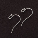 925 Sterling Silver Fish Hook Earring Wires Earrings Hooks Findings Craft