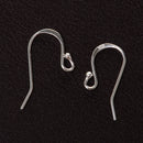 925 Sterling Silver 925 Sterling Silver Earring Fish Hooks Ear wires Findings
