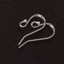 925 Sterling Silver 925 Sterling Silver Earring Fish Hooks Ear wires Findings