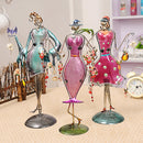 Modern Girl Jewelry Display Stand Rack Dressing Table/Counter Display Necklace Rings Holder Organizer