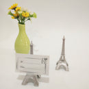 Novelty Plain Eiffel Tower Name/Memo Note Wedding Place Card Holder Party Ornaments