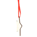 Handmade Wooden Star Merry Christmas Printed Xmas Hanging DIY Decorations