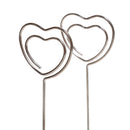 10pcs Red Heart Photo/Memo/Note Wire Clip Stand Wedding Table Number Card Holder