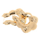 1 Pair Gold Big Hoop Large Circle Earrings Women Lady Statement Earrings