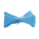 Cute Fashionable Girls Bow Hair Bobbles Clips Pins Wedding Hair Piece Head Wear Blue