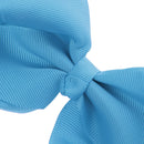 Cute Fashionable Girls Bow Hair Bobbles Clips Pins Wedding Hair Piece Head Wear Blue