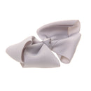 Cute Fashionable Girls Bow Hair Bobbles Clips Pins Wedding Hair Piece Head Wear Gray