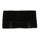 Fashion Velvet Organizer Jewelry Roll Travel Makeup Bag Neckalce Earrings Brooch Case Pouch