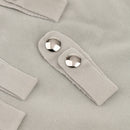 Black Grey Portable Roll Storage Bag Flannelette Necklace Holder Display