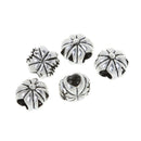 5pcs Pumpkin Halloween Loose Beads Spacer Fits Bracelet Necklace DIY Jewelry